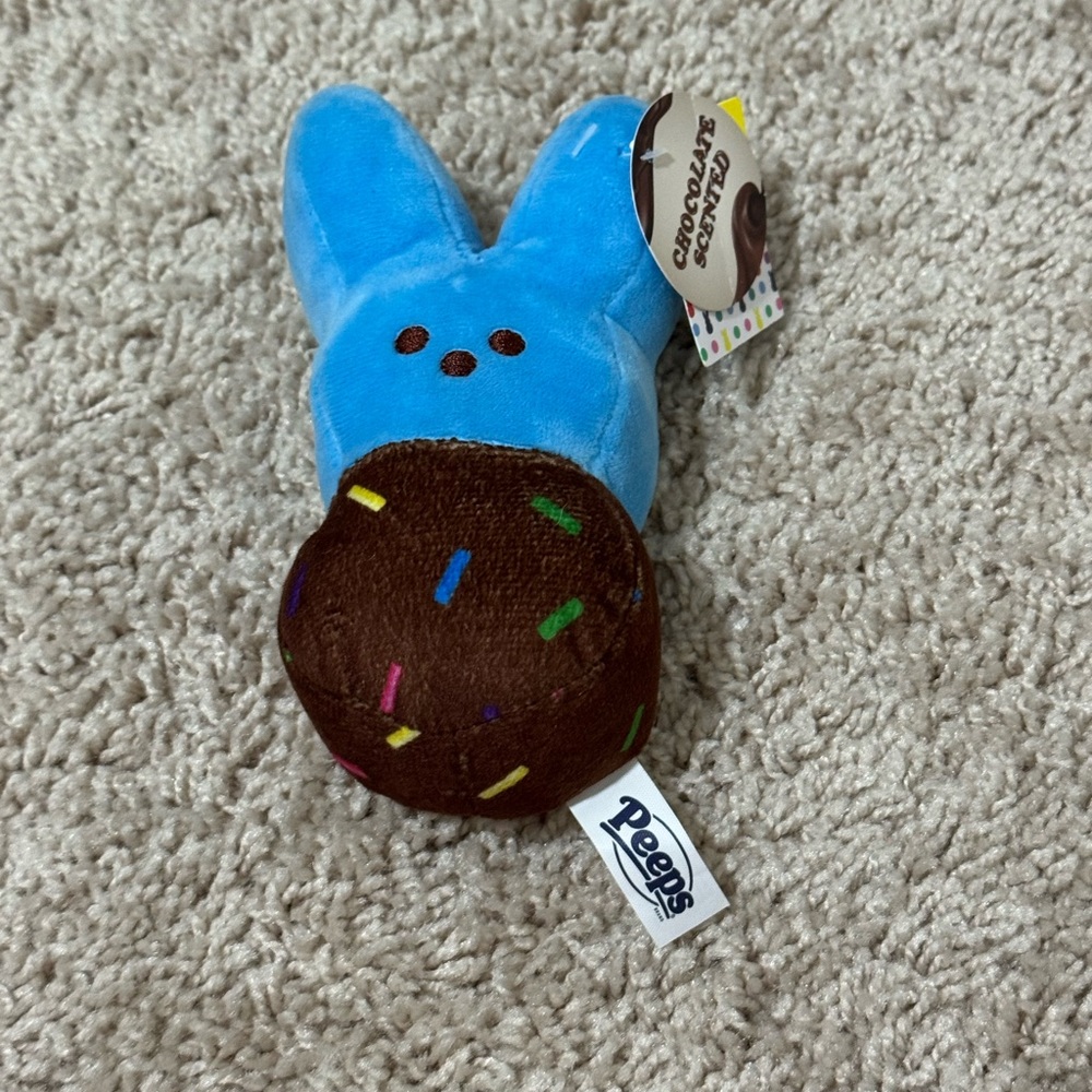 Peeps Bunny Plush-Chocolate Scented
